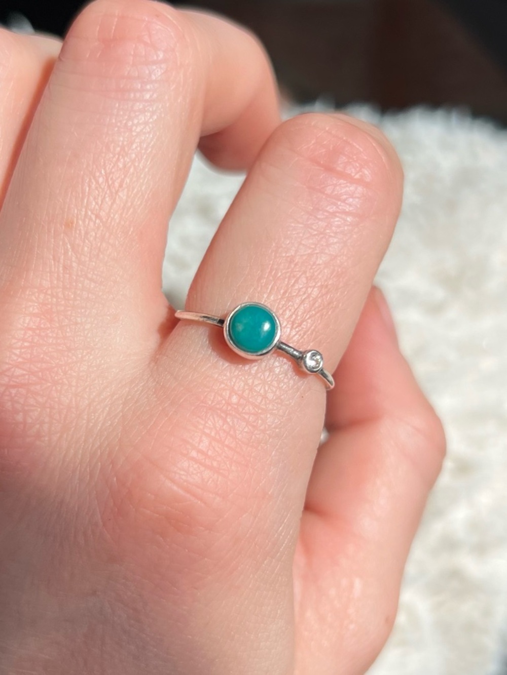Sterling Silver & Turquoise Ring